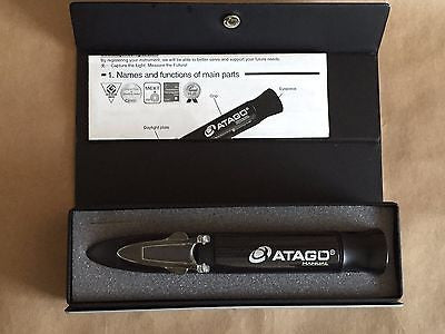 ATAGO Master-S/Mill M 0.0-100.0PPT, Salinity 1.000-1.070 SG – NISupply