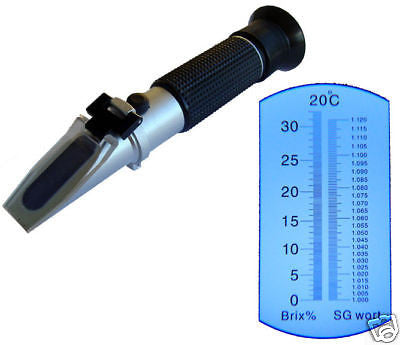 newest 0~32% brix digital refractometer brix