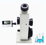 Abbe Refractometer Digital Thermometer

 

Thermometer for Abbe Refractometers
Temperature Accuracy: +/-0.1°C
LR44 1.5V Button Cell Battery is not included due to shipping restrictions
Perfect for turning a standard glass & mercury thermometer into an easy to read digital thermometer in seconds.
Reads in Fahrenheit and Celsius


Compatible with 2WAJ type Abbe Refractometers - Vee Gee C10, Kruss AR4 and more. 