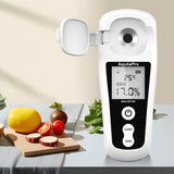 AQUILAPRO 0-55%Digital Brix Refractometer w/ ATC, +/-.2% Accuracy, USB Power