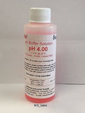 4.00pH Meter Calibration Buffer Solution - 4oz Bottle for all water types