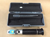 NIS 0-10% ATC BRIX REFRACTOMETER; MAPLE SAP, CNC, RBTI w/ Lighted Daylight Plate