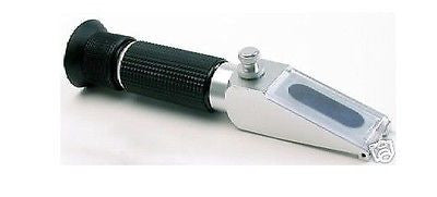 Triple Scale Honey Refractometer with Built In Calibration Knob, Bees, 58-90% Brix, Heavy-Duty + 60% Brix Calibration Fluid