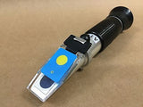 0-32% ATC Brix, Oechsle, KMW Refractometer Wine Beer - w/ Lighted Daylight Plate
