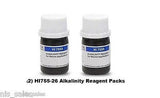$21.99 Hanna HI 755-26 Checker Alkalinity Reagent (50) Tests, 2 Pack Combo