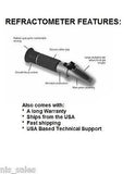 NISupply Dog/Cat Clinical Refractometer for Veterinarians, Blood/Protein/Urine