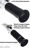 0-10% ATC BRIX REFRACTOMETER, SOFT CASE + (10) 3ml Pipettes, RHB-10ATC