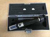 USED BREWfractometer Brix 0-32% 1.000-1.140 Wort SG Beer Brew Refractometer