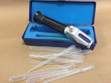 NISupply Heavy Duty 0-32% ATC Brix Refractometer, RHBN-32ATC + (10) 3ml Pipettes