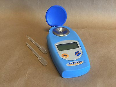 Misco Palm ABBE Digital Handheld Refractometer, Glycerine and Propylene Glycol Scales, Concentration, Freeze Point Celsius