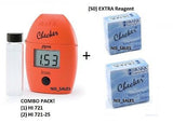 Hanna HI 721 Checker HC Iron Photometer HI721 + (50) HI721-25 Reagents, Combo Pack!