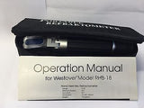Westover Hand-held RHB Series BRIX Refractometer RHB-18 0-18% Brix