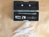$49.99 0-32% Brix Refractometer, RHB-32ATC with ATC+ (10) 3ml Pipettes
