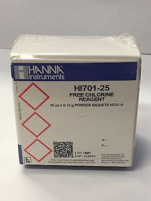 Hanna HI 701-25 Checker Free Chlorine Reagents HI701