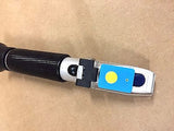 Salinity Refract; Aquarium Sea Water Hydrometer  w/ lighted daylight plate!