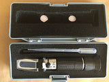 USED BREWfractometer Brix 0-32% 1.000-1.140 Wort SG Beer Brew Refractometer