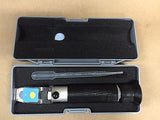 TRUE NATURAL Salinity Refractometer; Reef Aquarium, w/ Lighted Daylight Plate