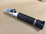 NIS 0-10% ATC BRIX REFRACTOMETER; MAPLE SAP, CNC, RBTI w/ Lighted Daylight Plate