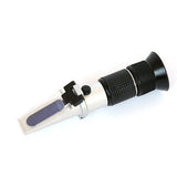 Premium Triple Scale Honey Moisture Refractometer for Beekeeping, Bees, Brix 90 + Calibration Fluid