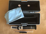 USED BREWfractometer Brix 0-32% 1.000-1.140 Wort SG Beer Brew Refractometer