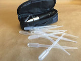 0-10% ATC BRIX REFRACTOMETER, SOFT CASE + (10) 3ml Pipettes, RHB-10ATC