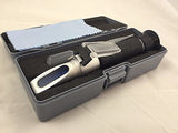 Salinity Refractometer 4 Aquarium, Hydrometer w/ 35ppt Salinity Standard