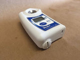 Digital Handheld White Pocket Refractometer 3810 PAL-1 - Atago - USED