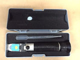Salinity Refract; Aquarium Sea Water Hydrometer  w/ lighted daylight plate!