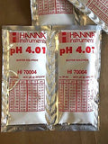 Hanna Instruments HI70004P pH Meter Buffer Solution Pouches 4.01, 20ml Pouch