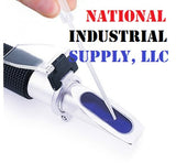 0-18% ATC Brix Refractometer, Beverage, Soda, Coolant, Soluble Oils, Iced Coffee