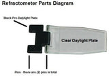 Refractometer Daylight Plate Brix, Salinity, Clinical, Cover Plate Prism
