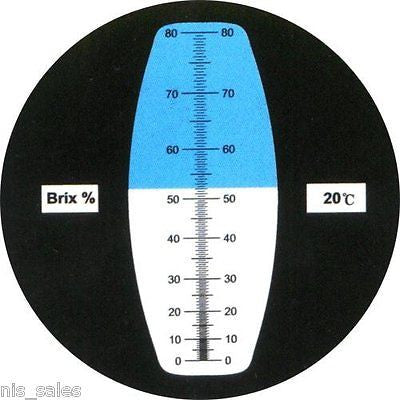 0-80% Brix Refractometer
