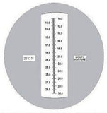 Honey Refractometer Scale