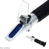 RSG-100ATCs Black, Brix & Beer Sugar Wine Wort SG 0-32% Refractometer HOME BREW!