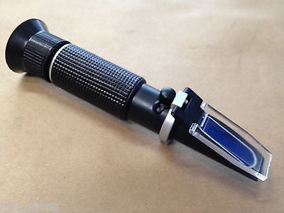 RSG-100ATCc Black, Brix & Beer Sugar Wine Wort SG 0-32% Refractometer HOME BREW!