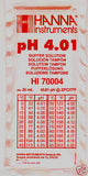 Hanna Instruments HI70004P pH Meter Buffer Solution Pouches 4.01, 20ml Pouch