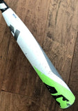 DeMarini CF Zen 2017 USED -5 33/28 2 5/8" Green & White Baseball Bat WTDXCB52833-17