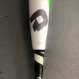 DeMarini CF Zen 2017 USED -5 33/28 2 5/8" Green & White Baseball Bat WTDXCB52833-17