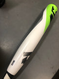 DeMarini CF Zen 2017 USED -5 32/27 2 5/8" Green & White Baseball Bat WTDXCB52832-27 #8
