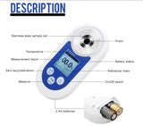 Lnicez Digital Brix Refractometer, Range 0-55%