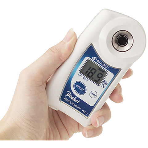 PAL-102 Digital Brix Meter Refractometer Range 0~53% Resolution